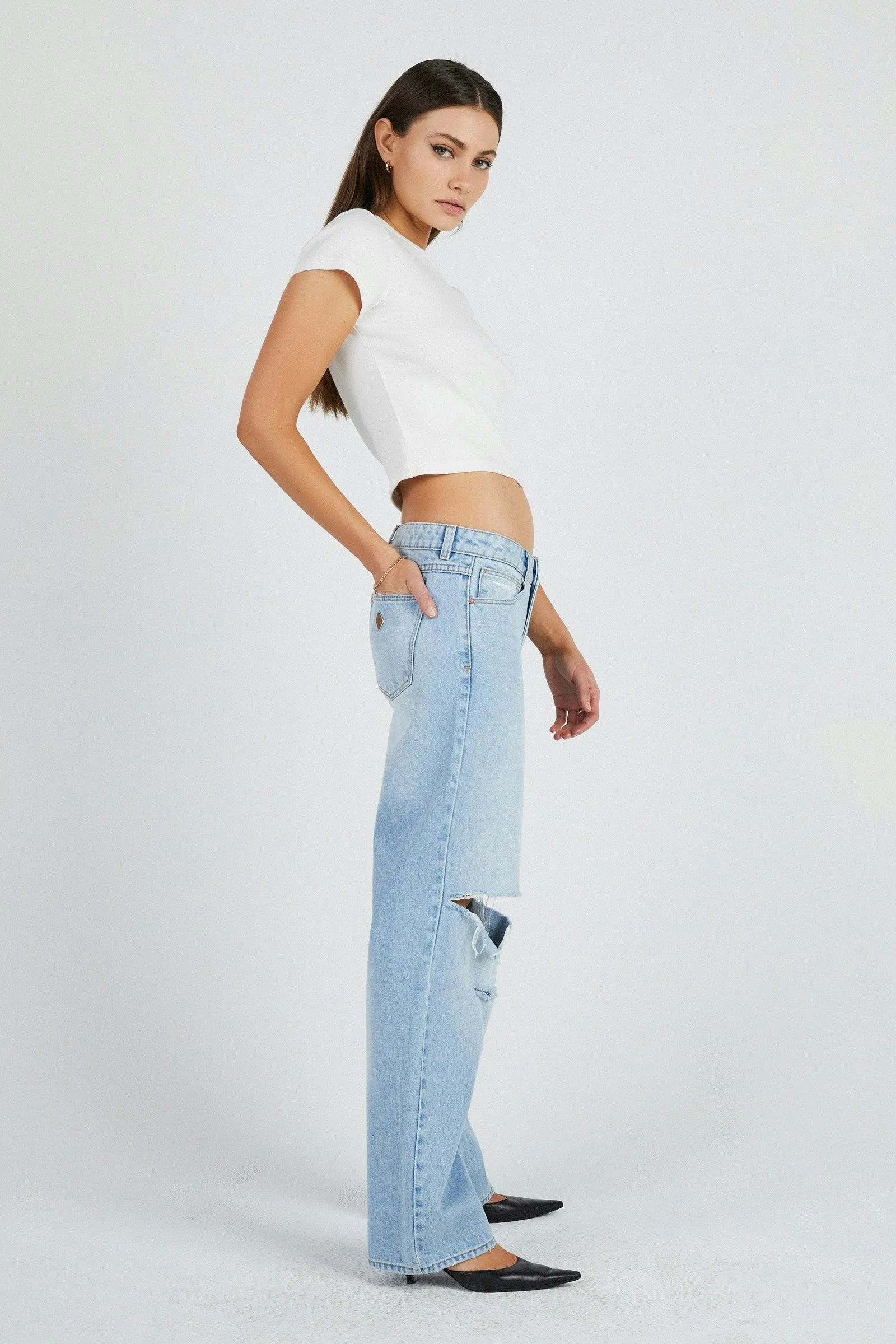 A Brand 99 Low Baggy Jeans in Juanita