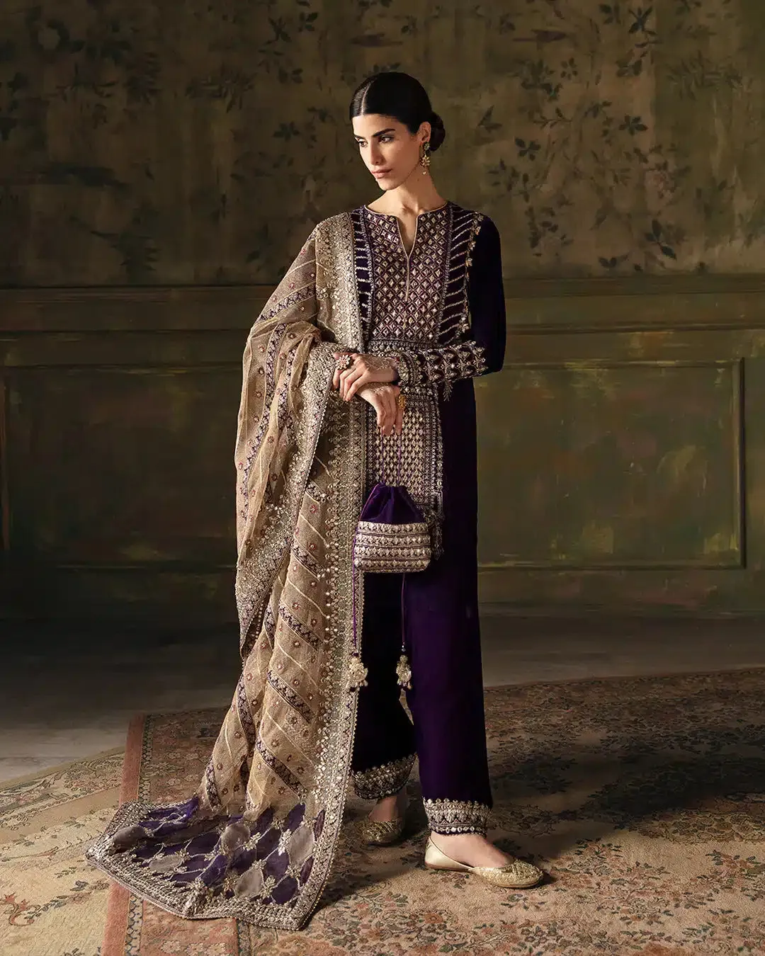 Faiza Saqlain | Manaar Luxe Formals 23 | Elayha