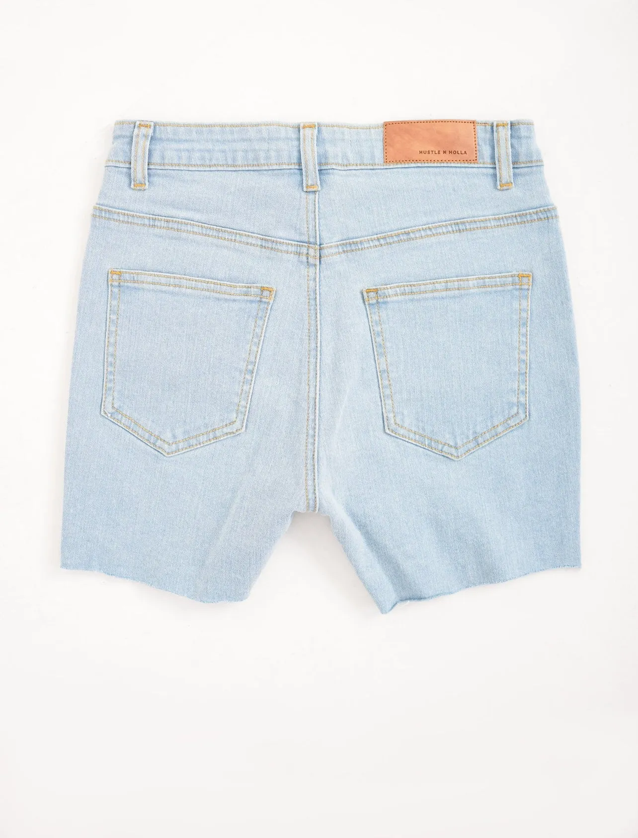 H & H Evelyn Distressed Boyfriend Cycling Short