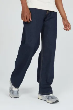 Indigo Denim Relaxed Fit Jeans