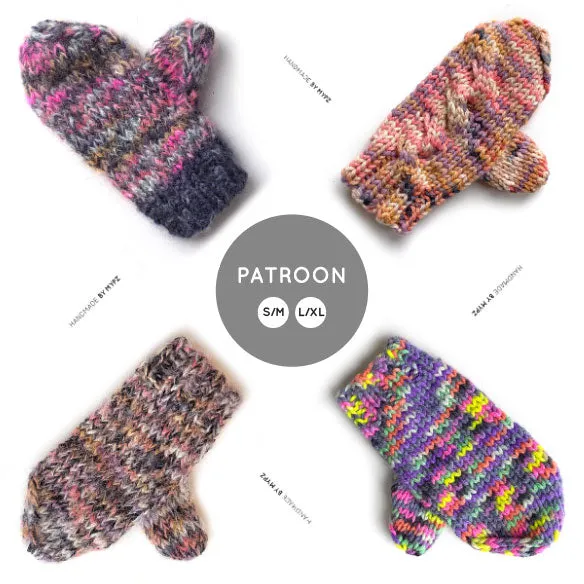 Knit pattern - MYPZ Mittens No6 (ENG-NL)