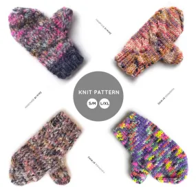 Knit pattern - MYPZ Mittens No6 (ENG-NL)