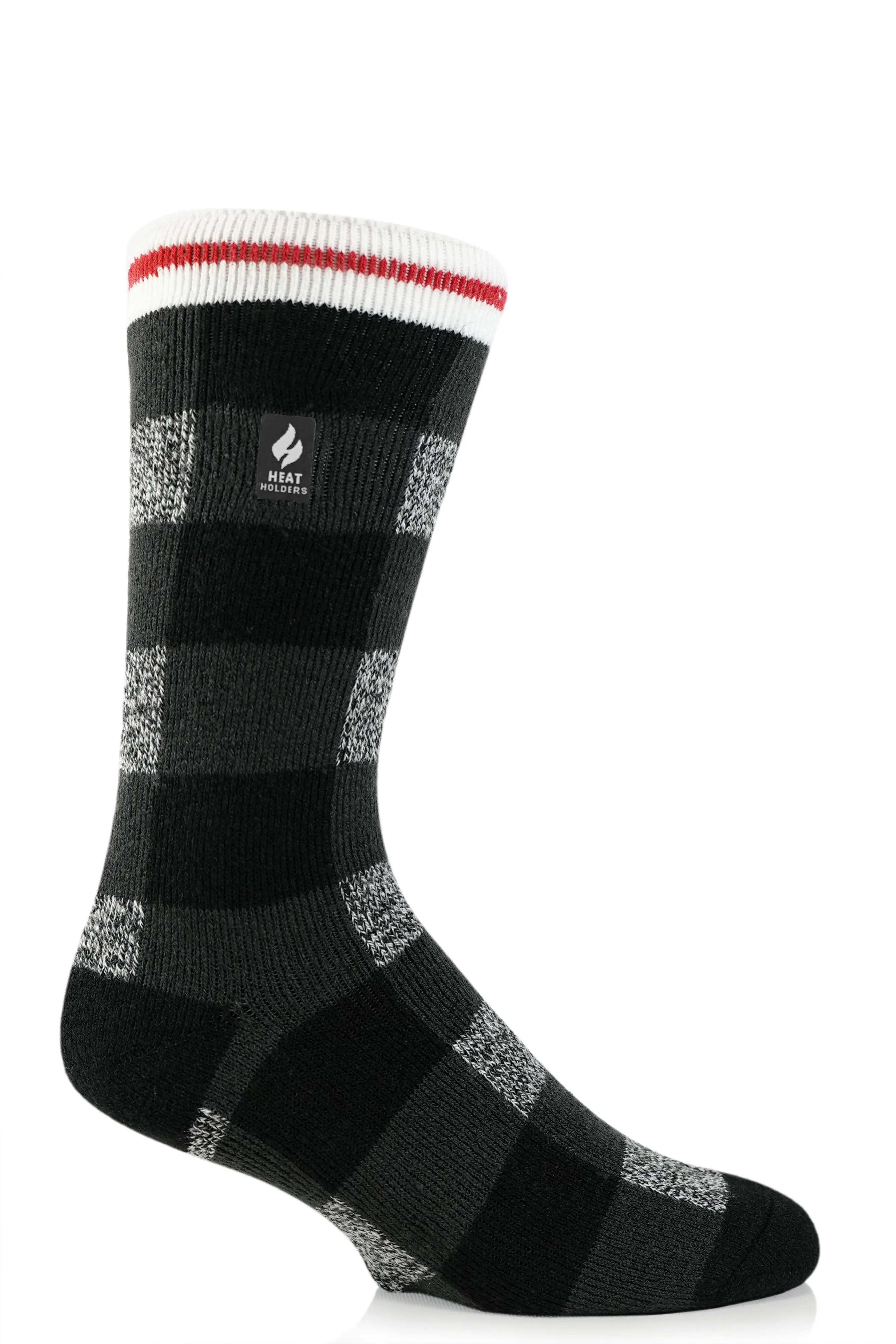 Men's Lite Roy Buffalo Plaid Crew Sock