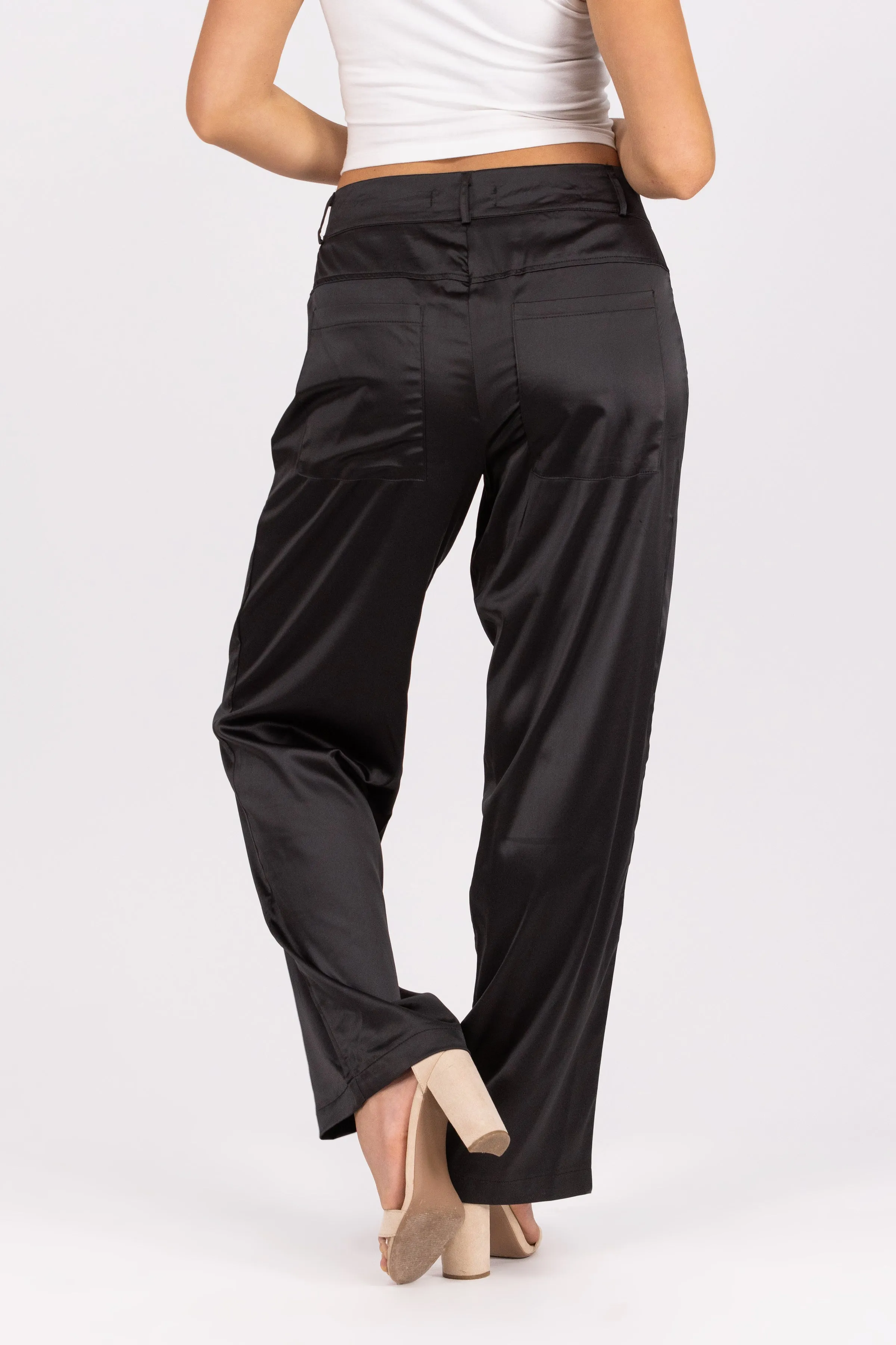 Missy Matte Satin Pants