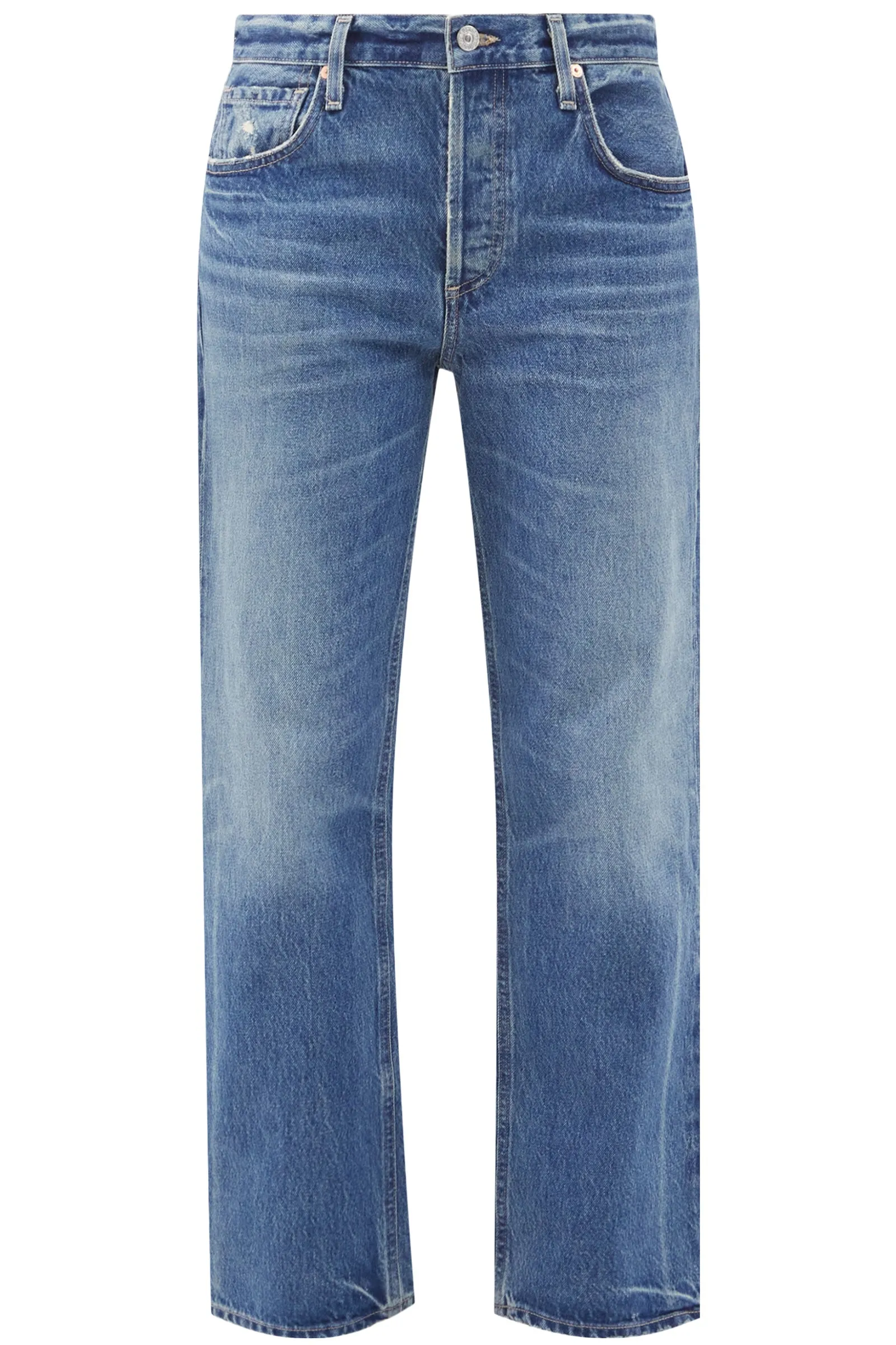 Neve Relaxed-leg Organic-cotton Jeans