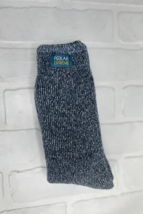 PE Women's Grey Brushed Thermal Sock