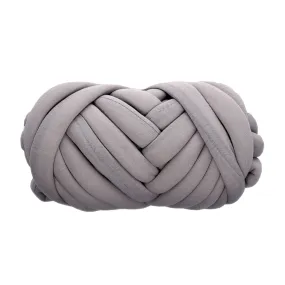 Poppy Crafts Super Chunky Hand Knitting Yarn 500g - Soft Grey