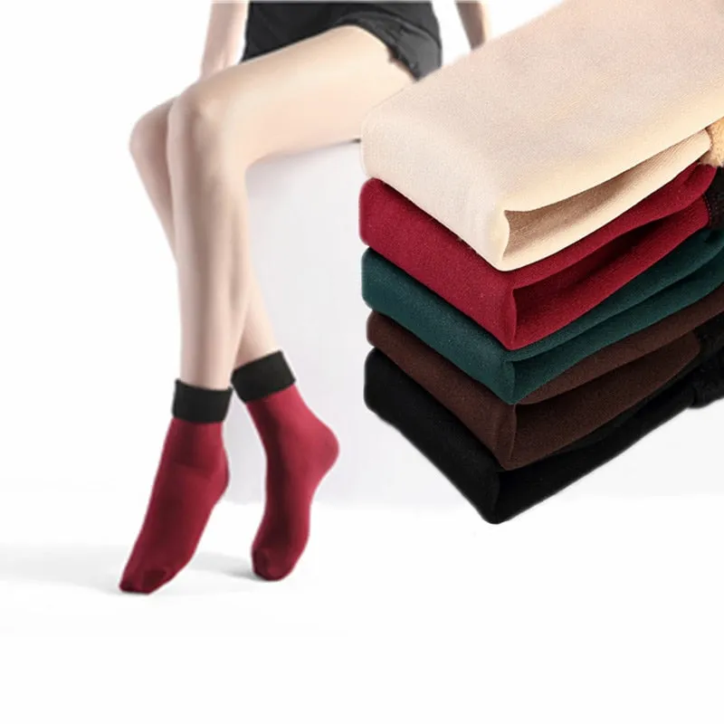 Thermal Nylon Socks for Women - 3 Pairs