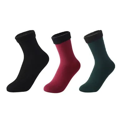 Thermal Nylon Socks for Women - 3 Pairs