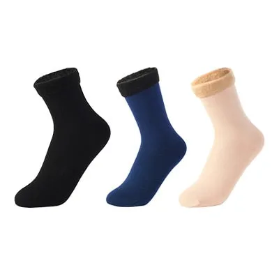 Thermal Nylon Socks for Women - 3 Pairs