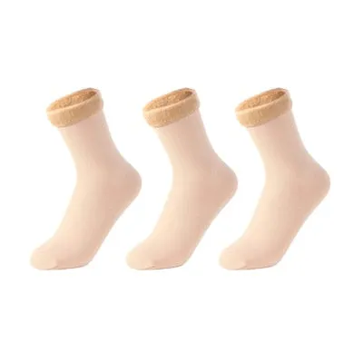 Thermal Nylon Socks for Women - 3 Pairs