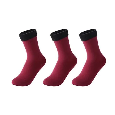 Thermal Nylon Socks for Women - 3 Pairs