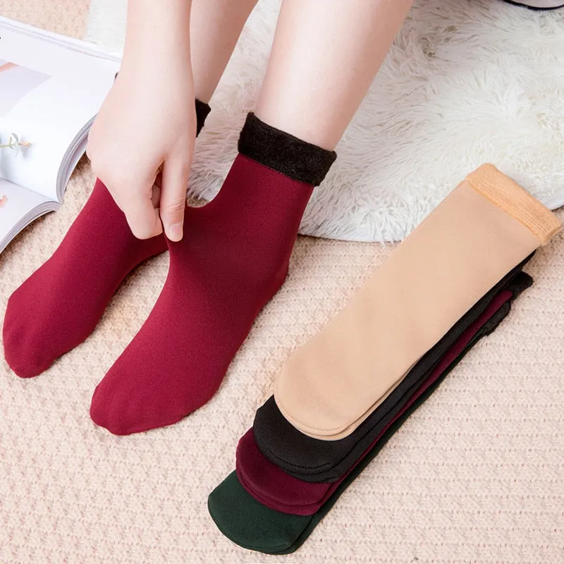 Thermal Nylon Socks for Women - 3 Pairs