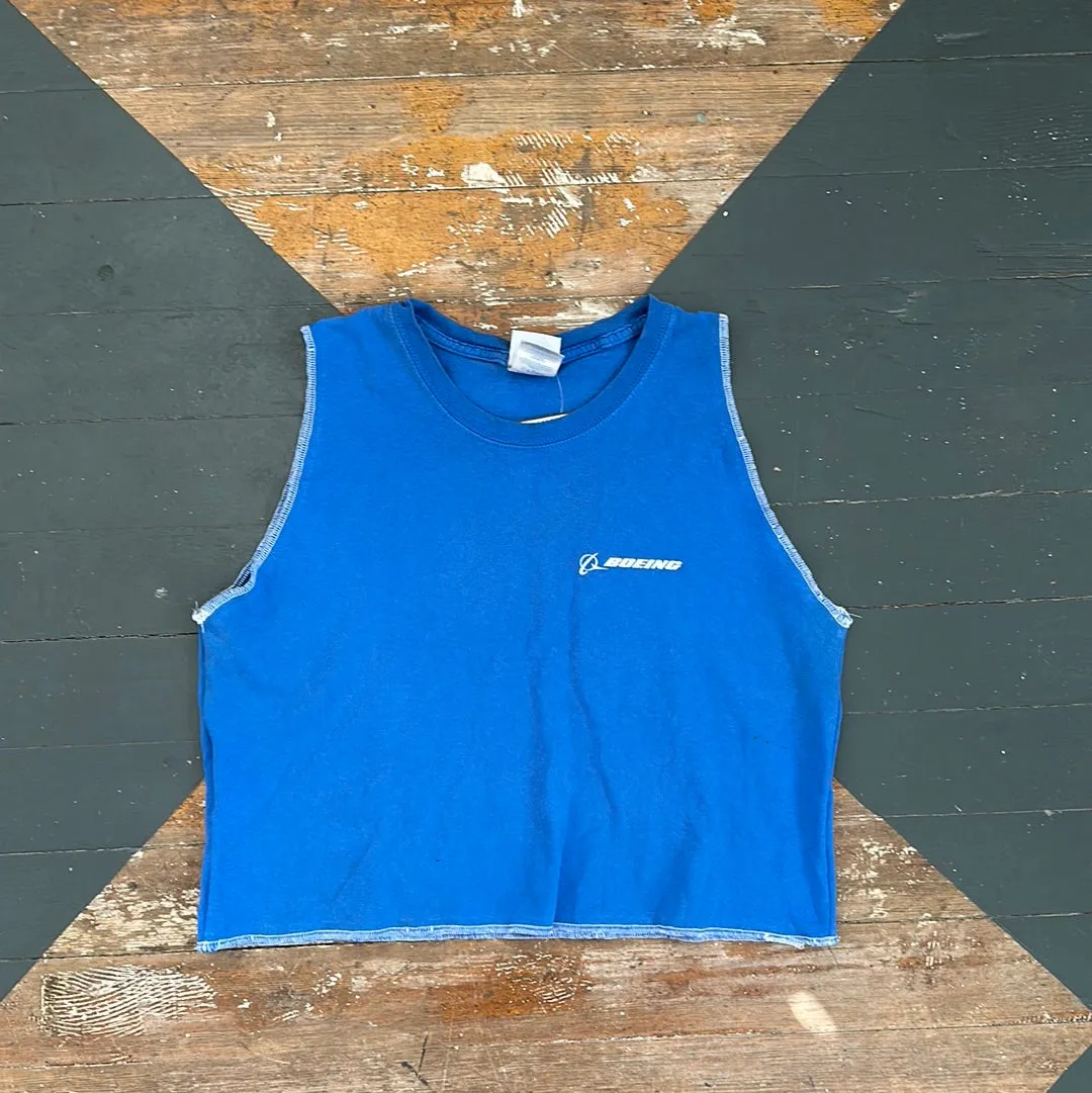 UPCYCLED TEE CROP - M/L