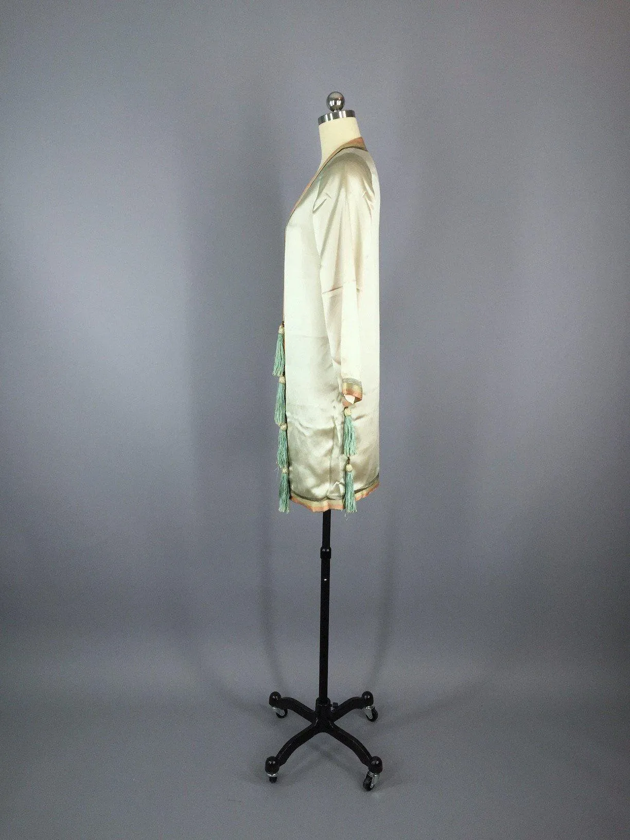 Vintage 1920s Silk Pajama Set